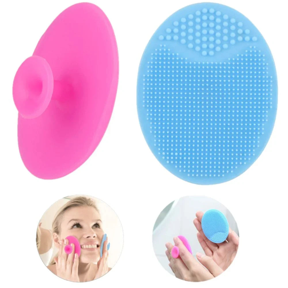 Esponja de Silicone para Limpeza Facial – Pele renovada todos os dias 💆♀️✨
