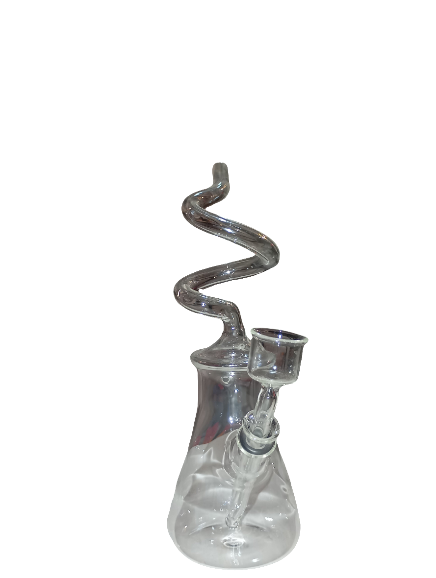 Bong vidro espiral
