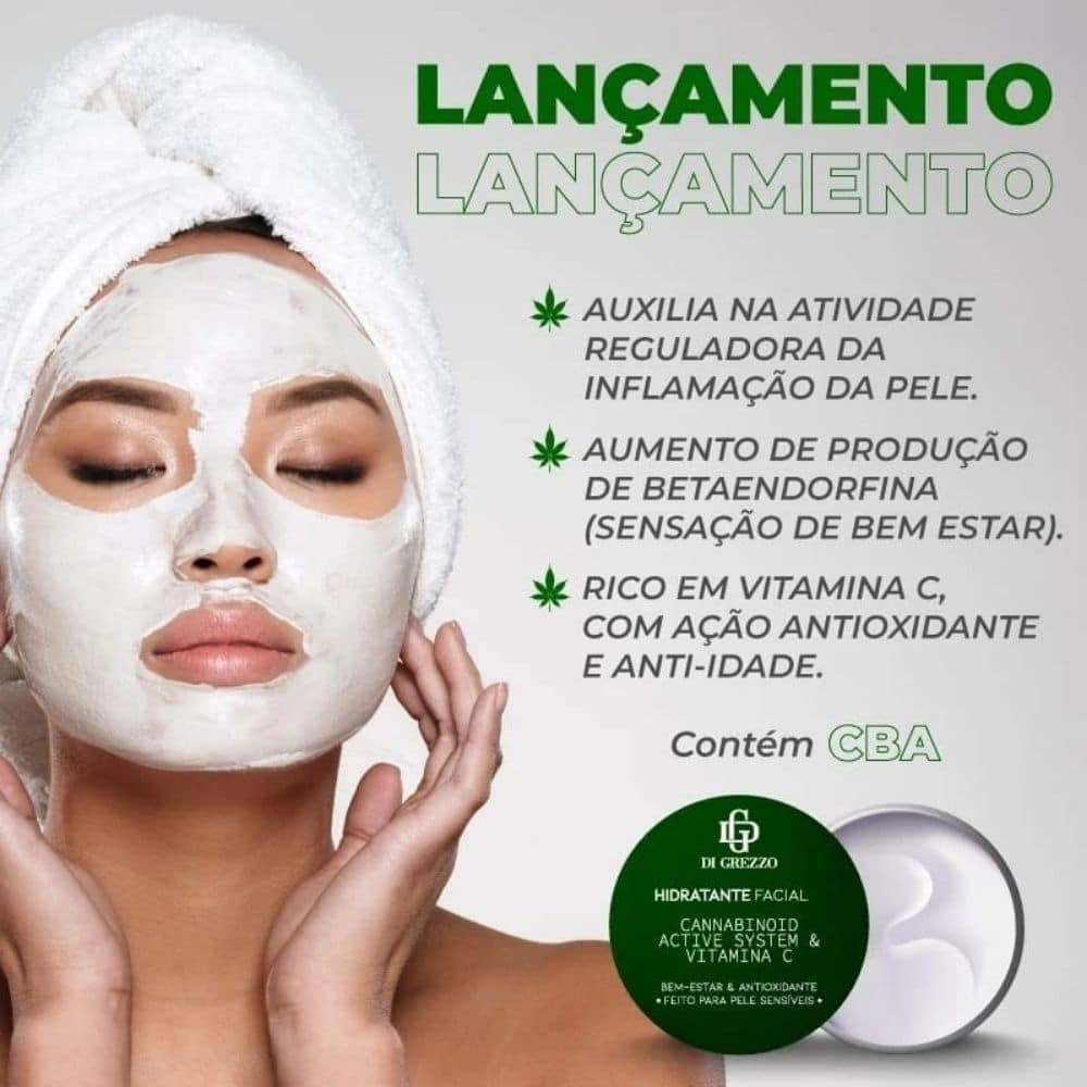 Hidratante Facial CBA Cannabinoid