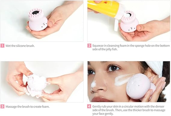 Esponja de Limpeza Facial Polvo