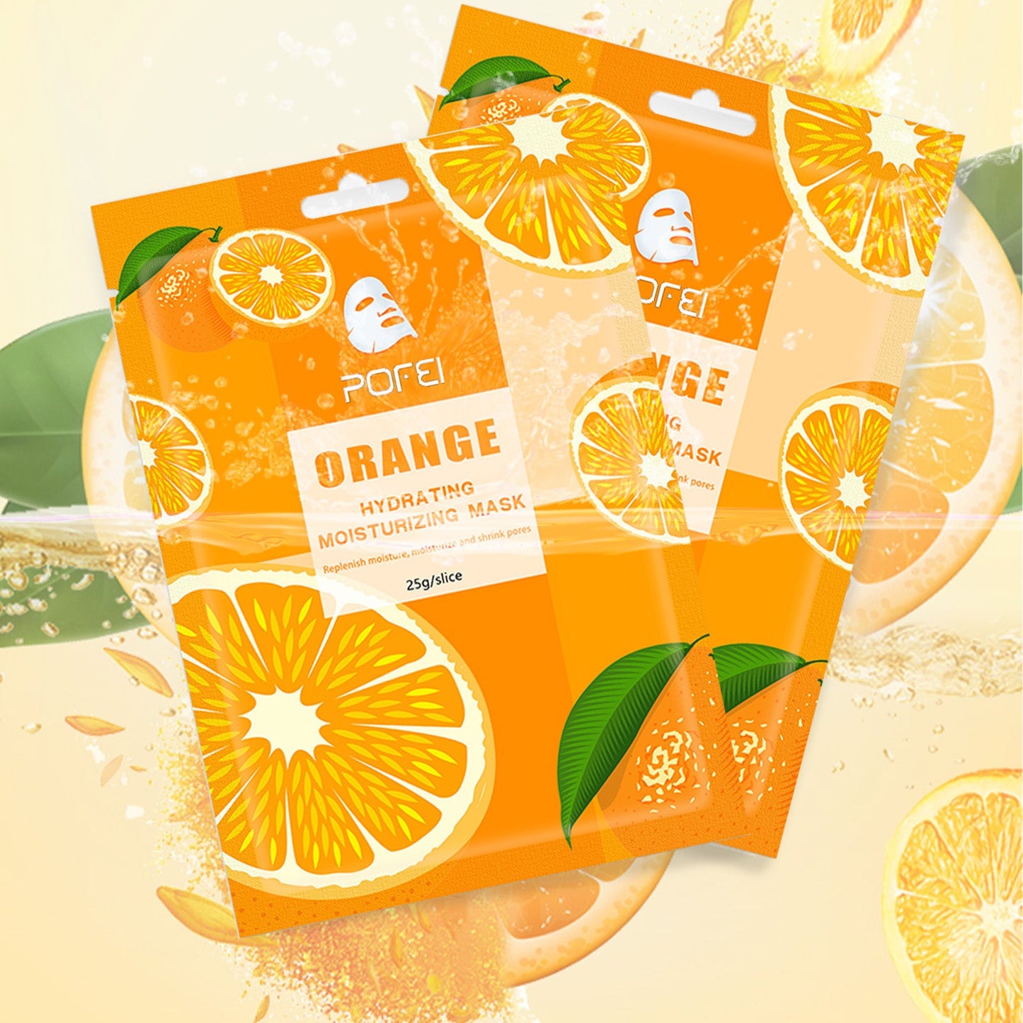 Máscara Facial Orange – Energia, Luminosidade & Glass Skin 🍊✨