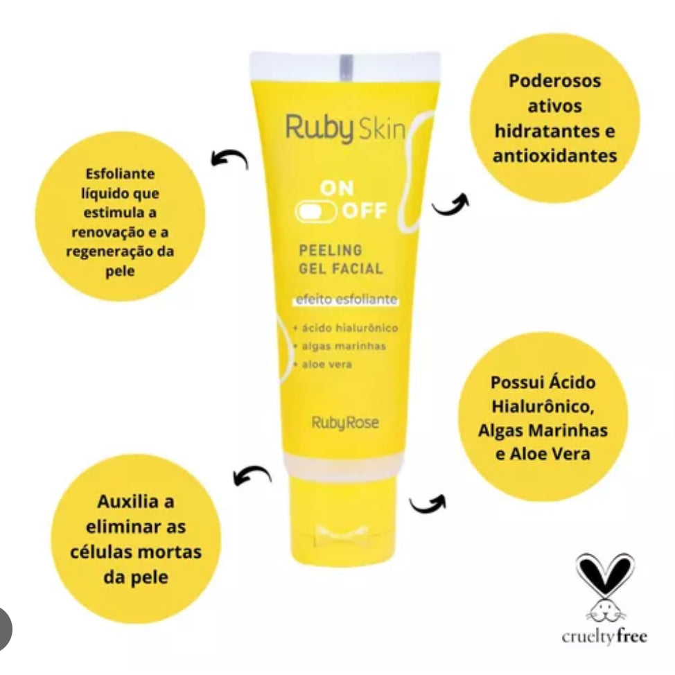 Peeling Gel Facial On OFF Ruby Rose