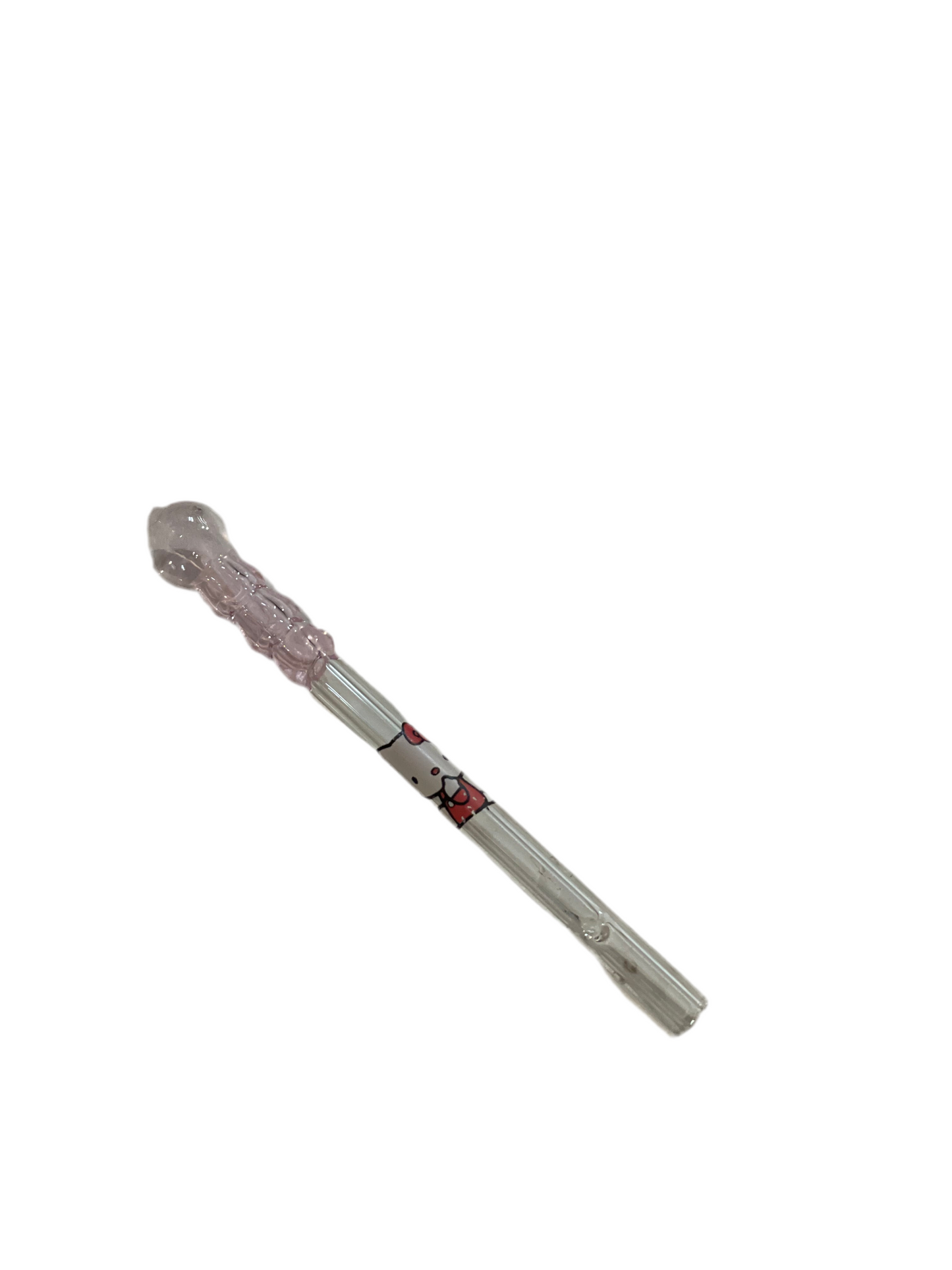 Piteira de Vidro Hello Kitty