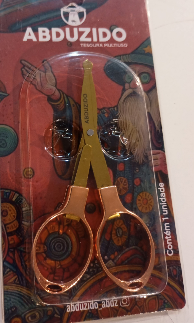 Tesoura ponta redonda abduzido