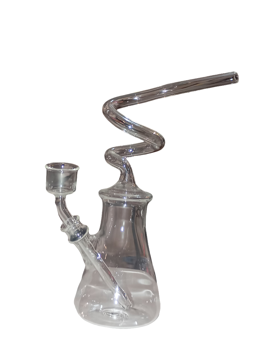 Bong vidro espiral