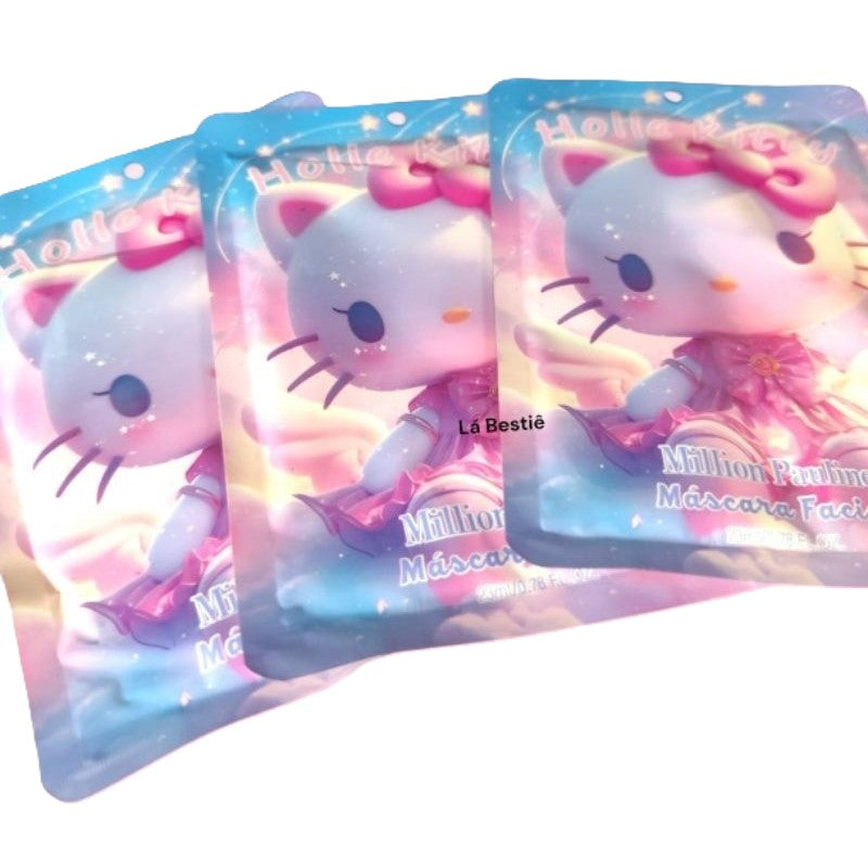 Máscara Facial de Colágeno Glass Skin Hello Kitty
