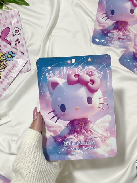 Máscara Facial de Colágeno Glass Skin Hello Kitty