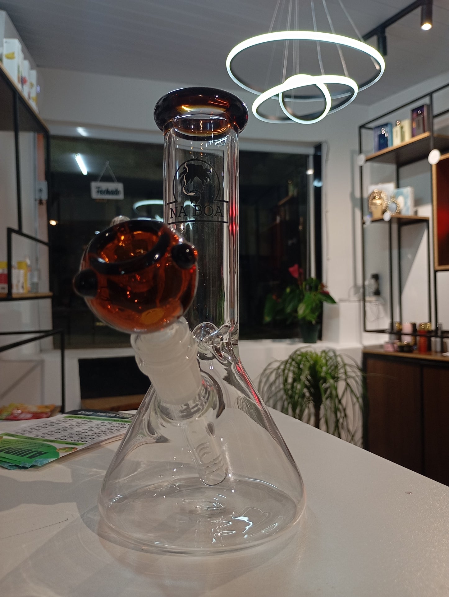 Bong de Vidro Na boa