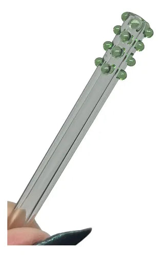 Piteira de vidro antigo stresses 7mm