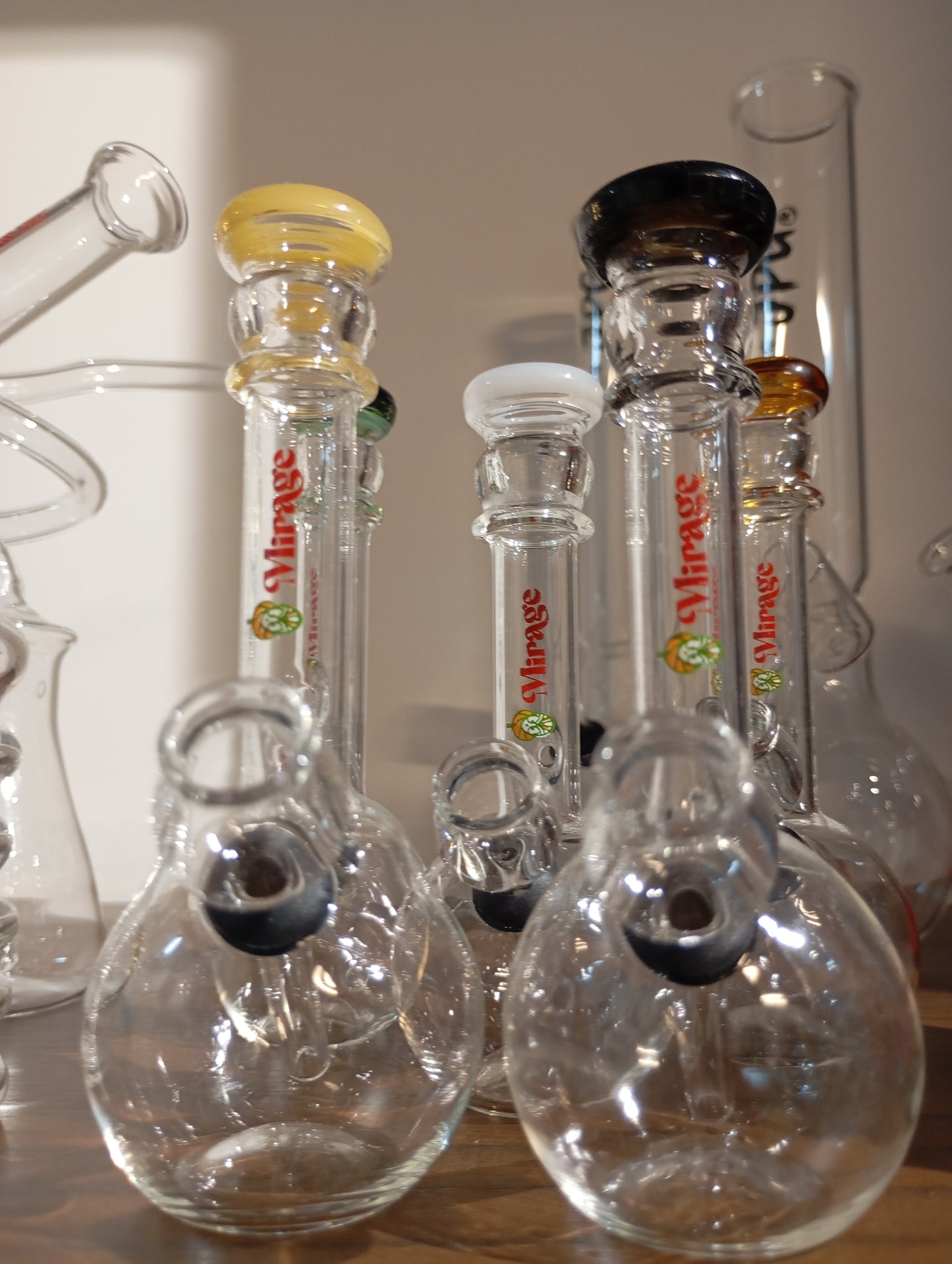 Bong vidro médio miragem