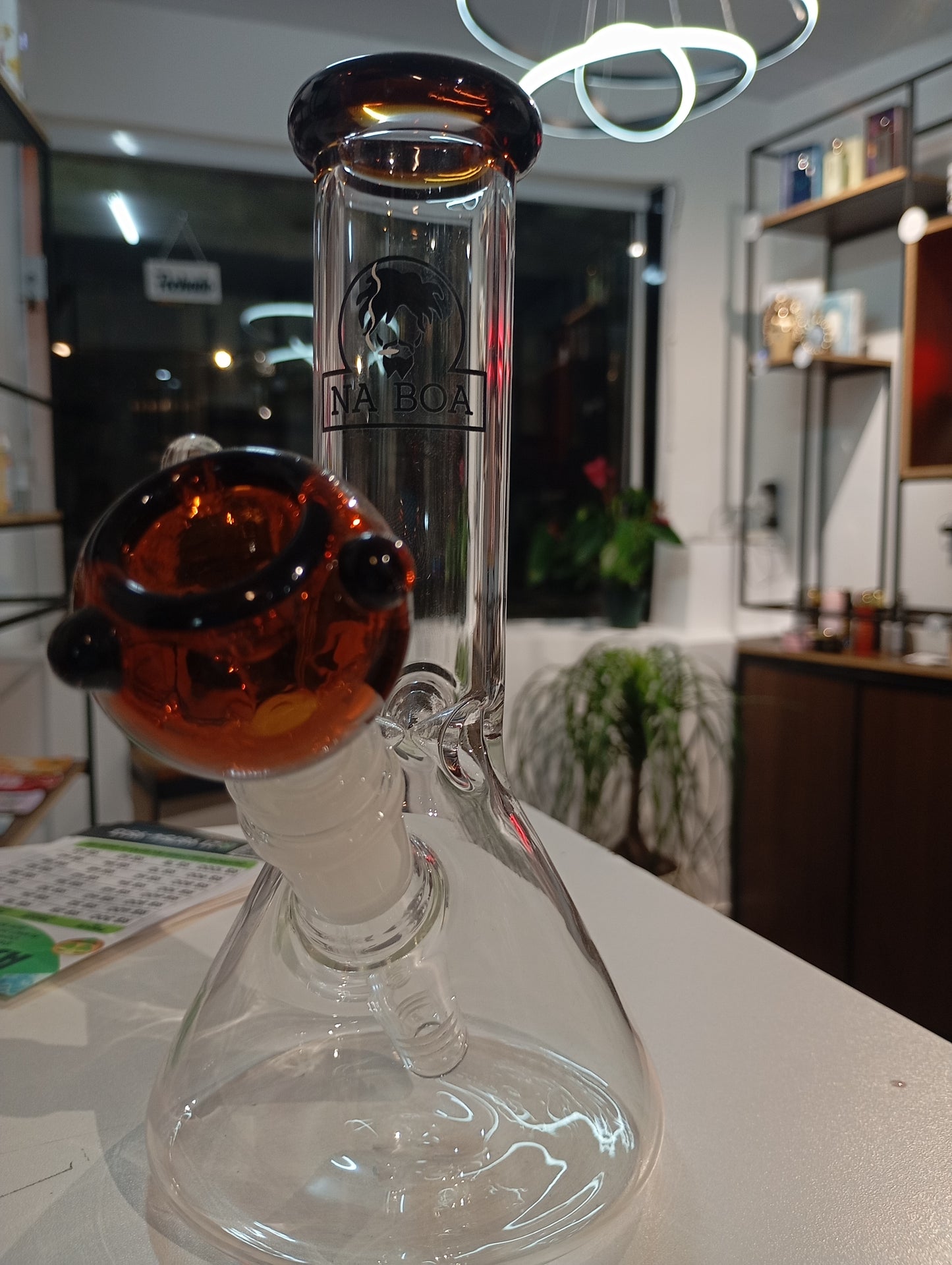 Bong de Vidro Na boa