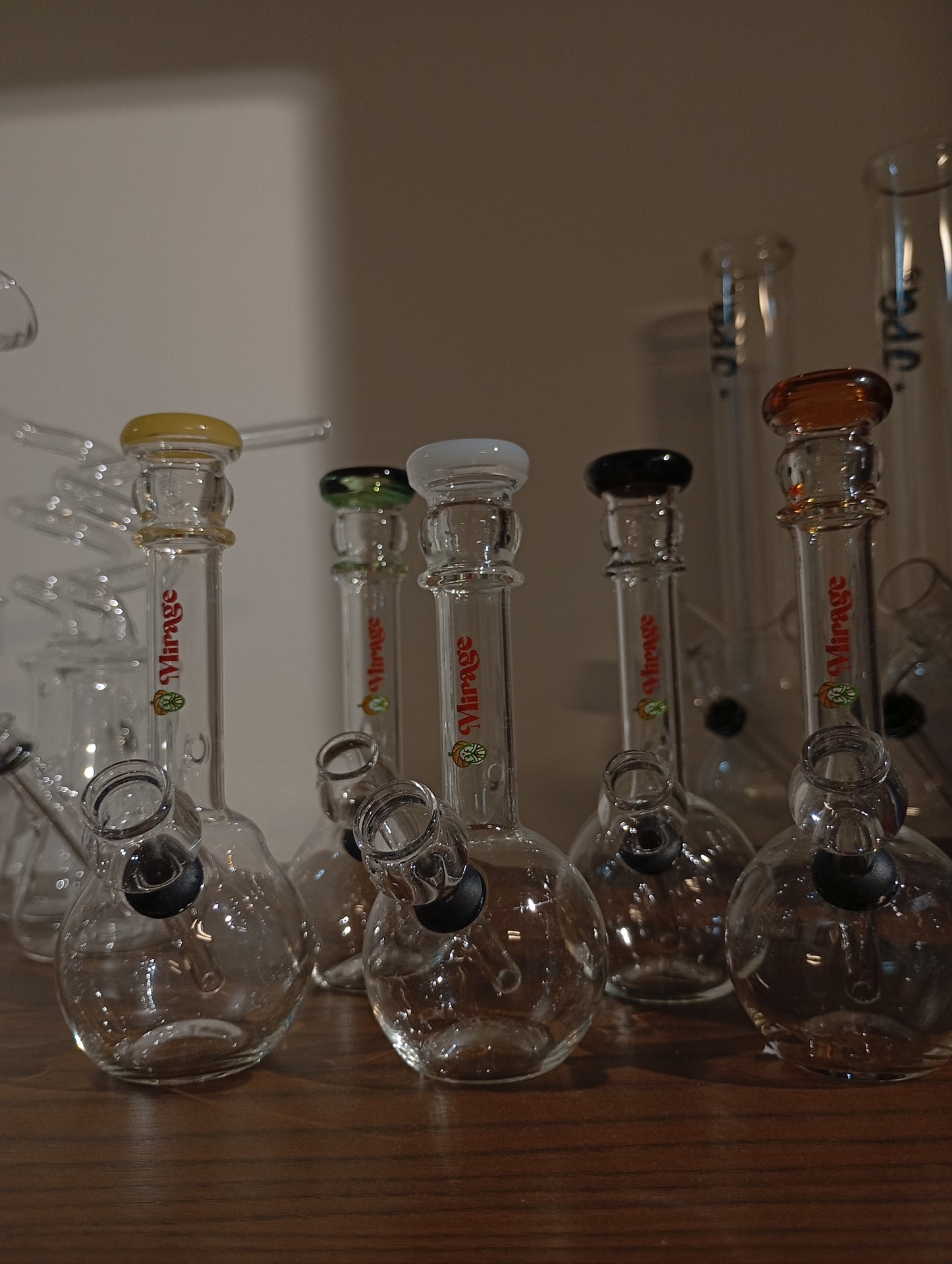 Bong vidro médio miragem